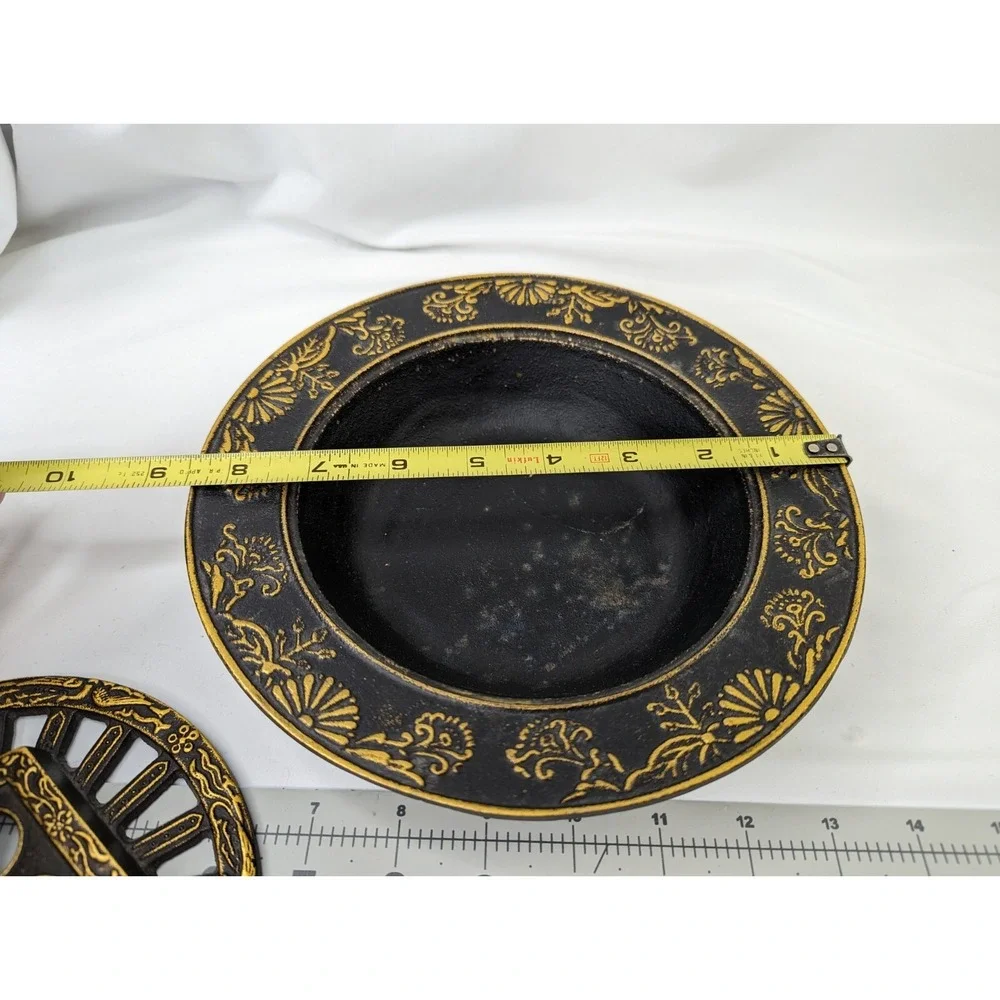 Toyo Cast‎ Iron Incense Holder 8.5 Inch